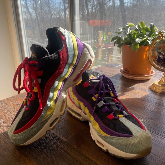 Nike Airmax 95 SP Multicolor - US Womens size 9 - No box - Picture 2 of 8